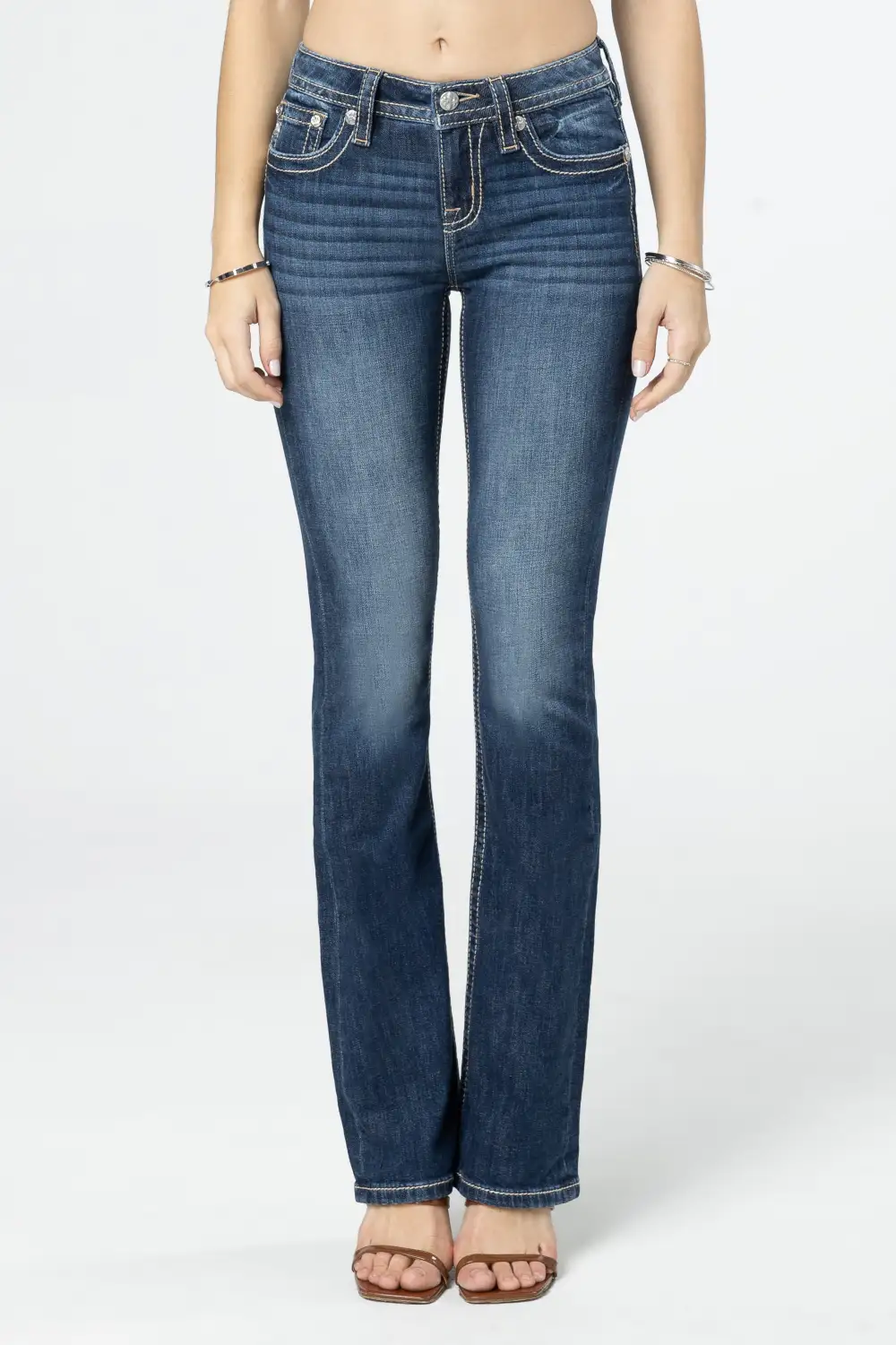 Autumn Mosaic Fleur Bootcut Jeans