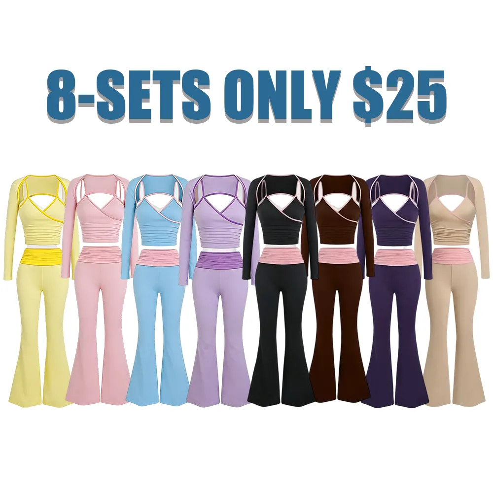 Women's Sporty Casual Three-piece Outfits