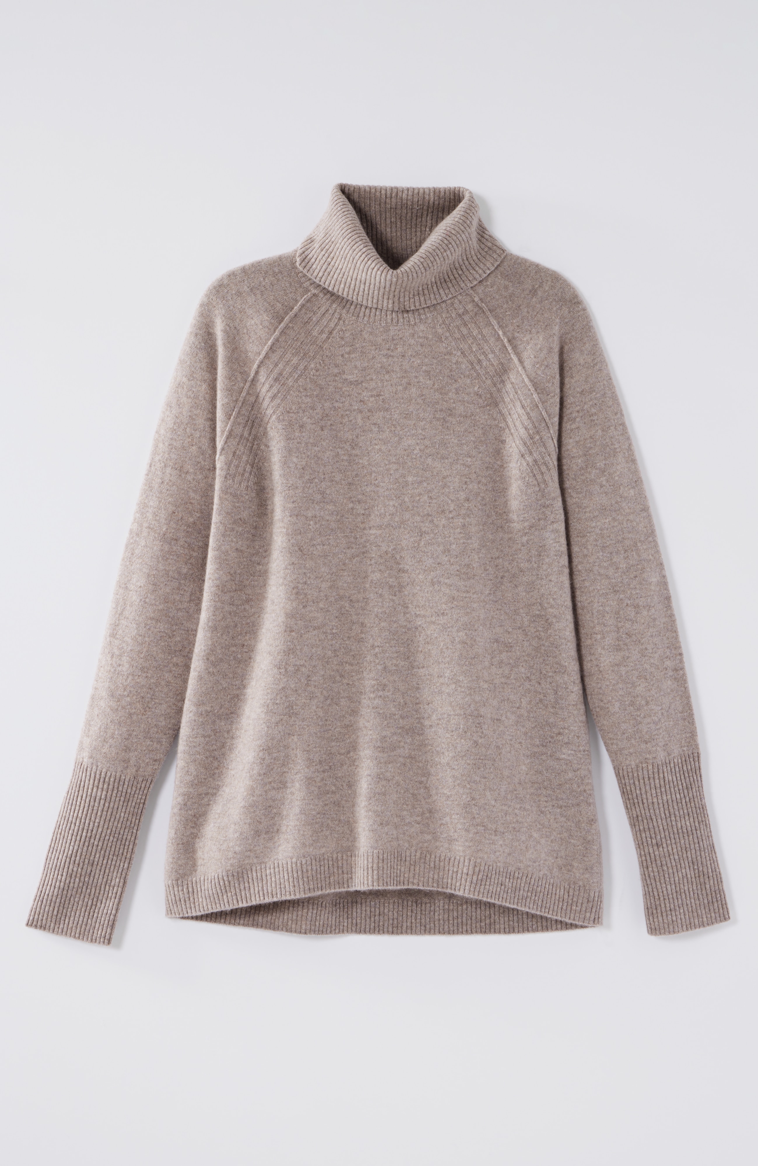 Cashmere Cowl-Neck Sweater