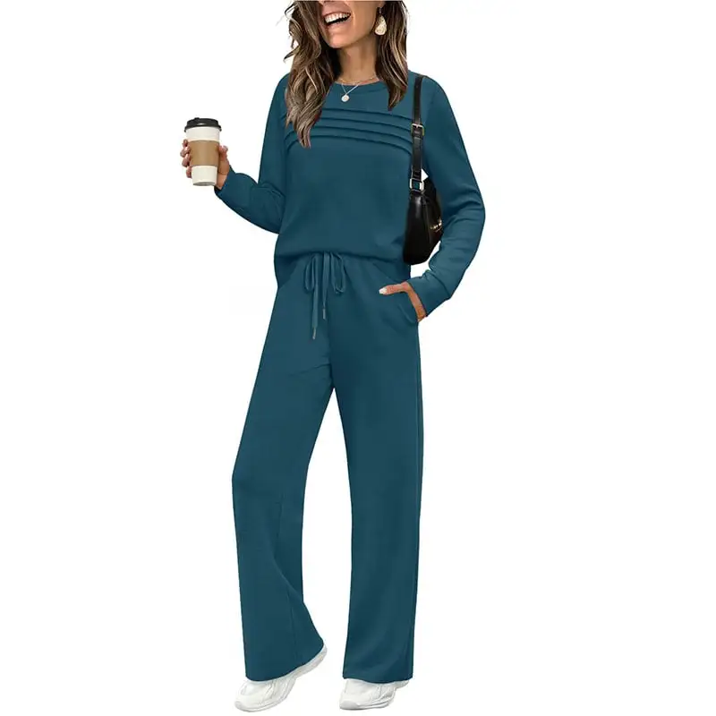 CLEARANCE SALE🔥Women's 2 Piece Sets Sweatshirt Casual Travel Outfits