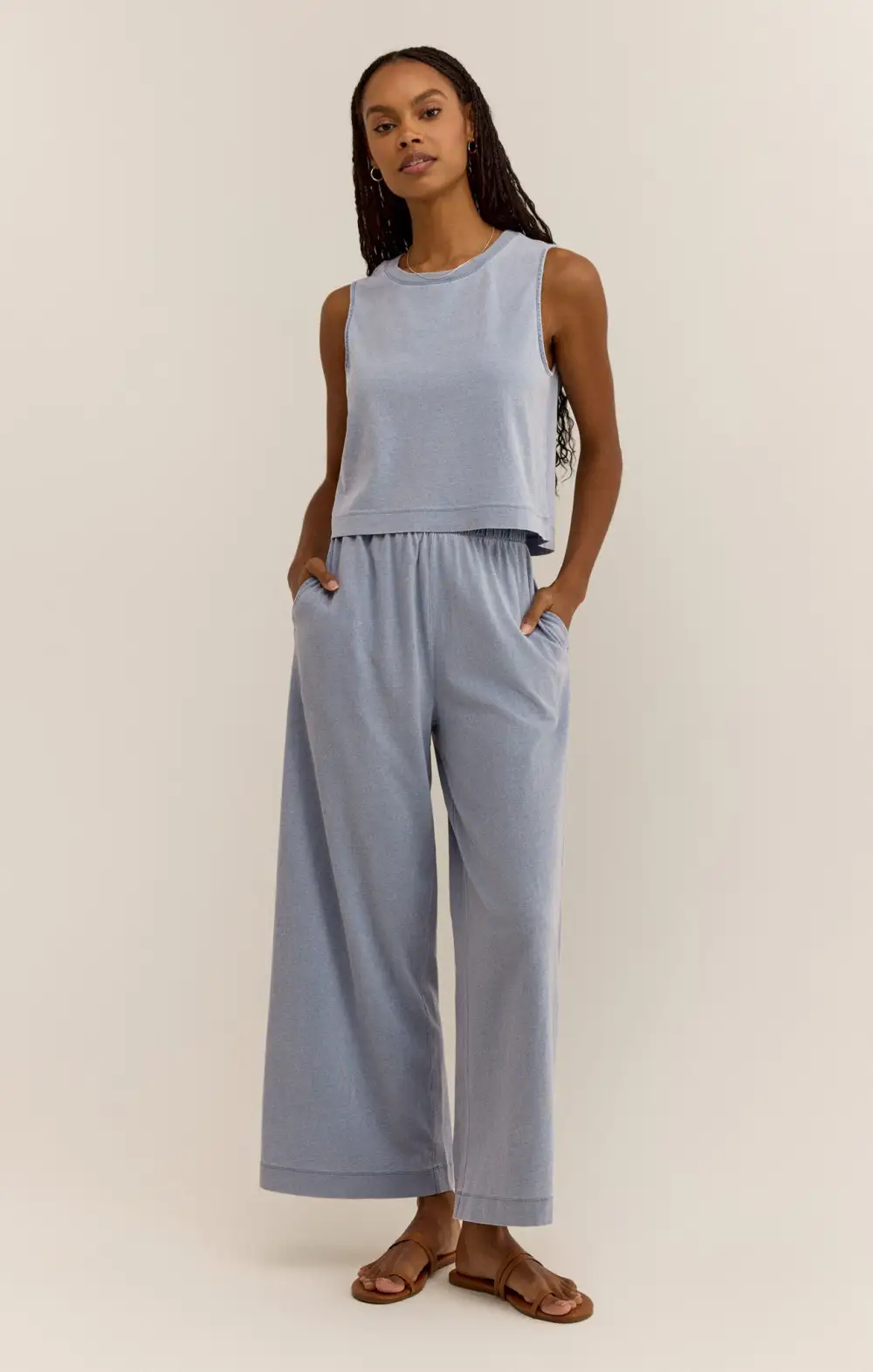 Scout Jersey Knit Denim Pocket Pant
