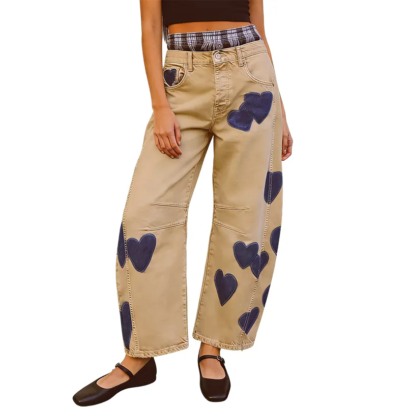 Women's Y2K Barrel Jeans