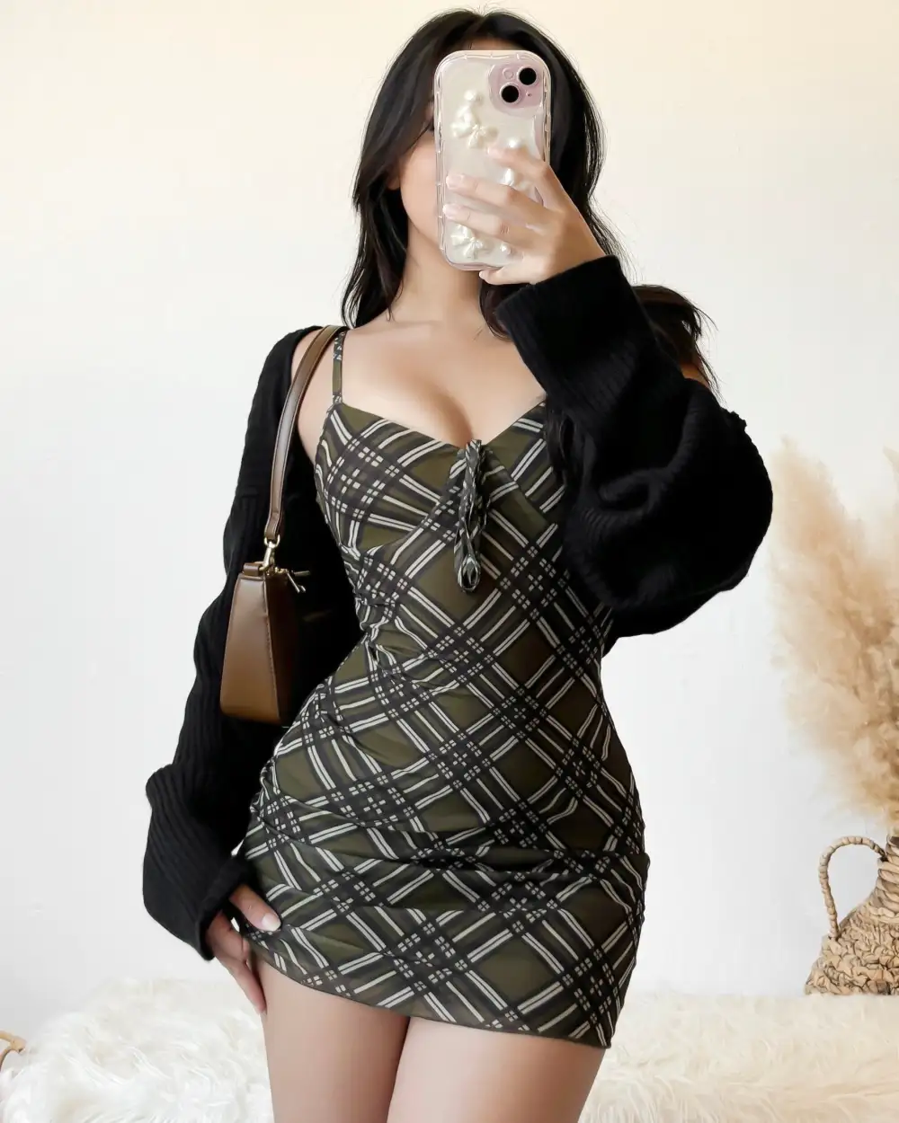 MILLIE PLAID DRESS