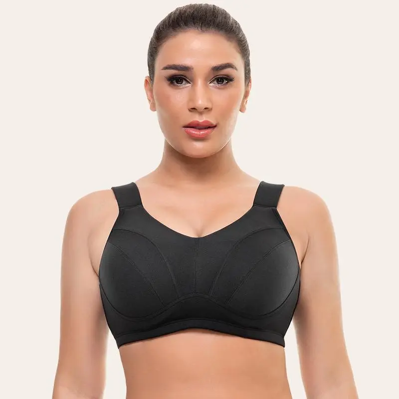 Women's High-Impact Sports Bras Full Coverage Underwire Workout Bras