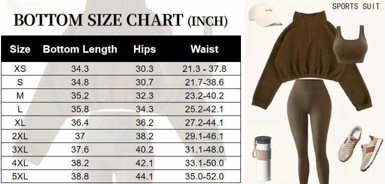 Women's 3-Piece Workout Set (Half-Zip Top, Bra, Yoga Pants)