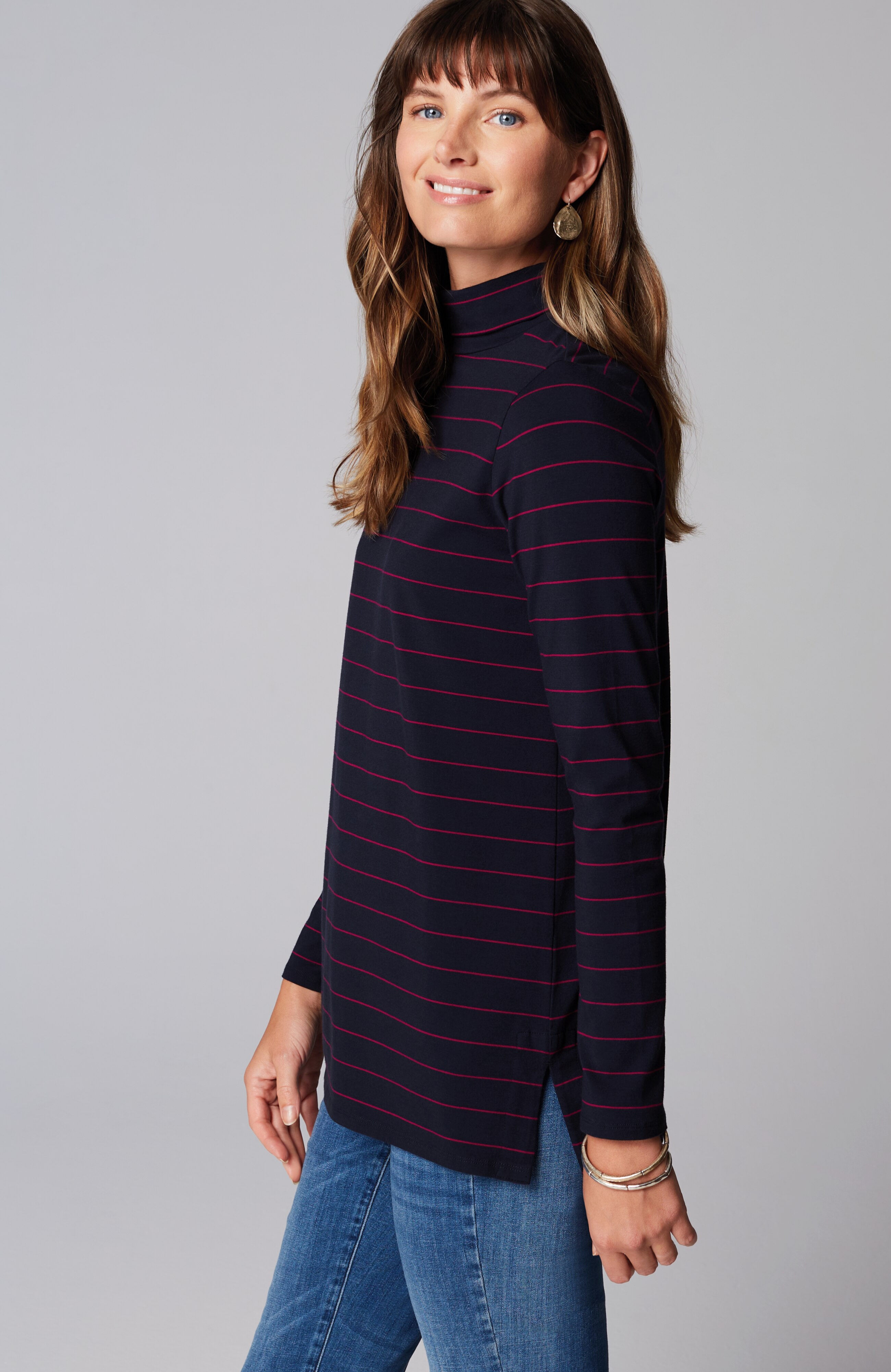 Luxe Supima® Turtleneck Tunic