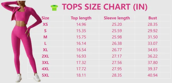 Women's 3 Piece Tracksuit Set - Criss Cross Crop Tank, High Waist Leggings & Zip Up Jacket