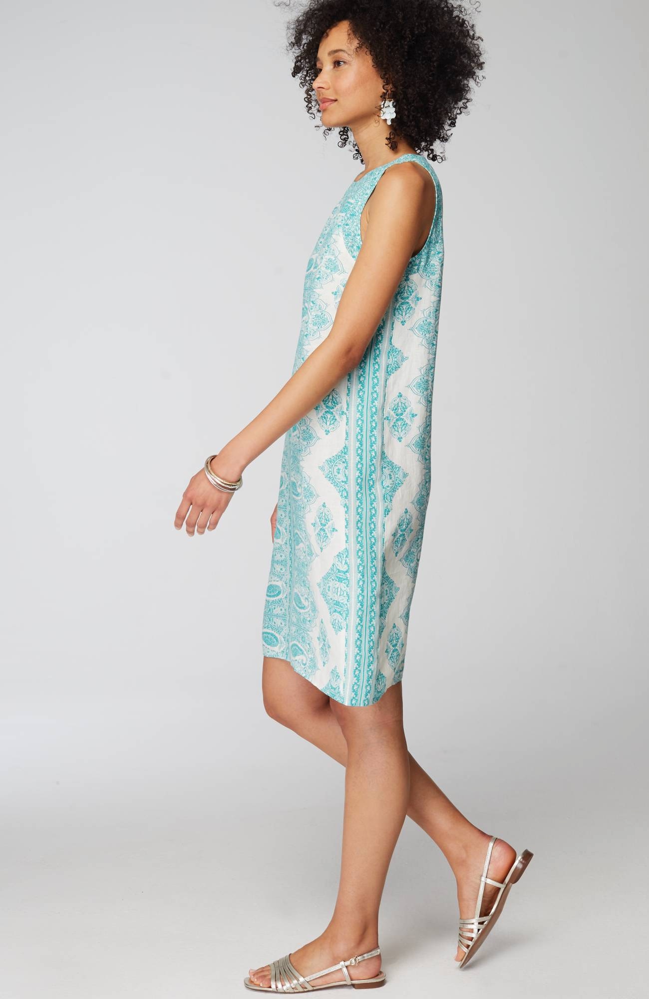Linen Shift Dress