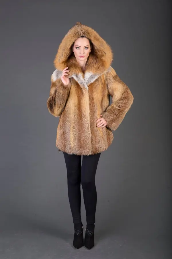 Red Fox Fur coat