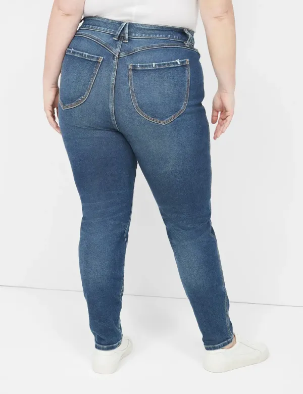 Curvy Fit High-Rise Skinny Jeans