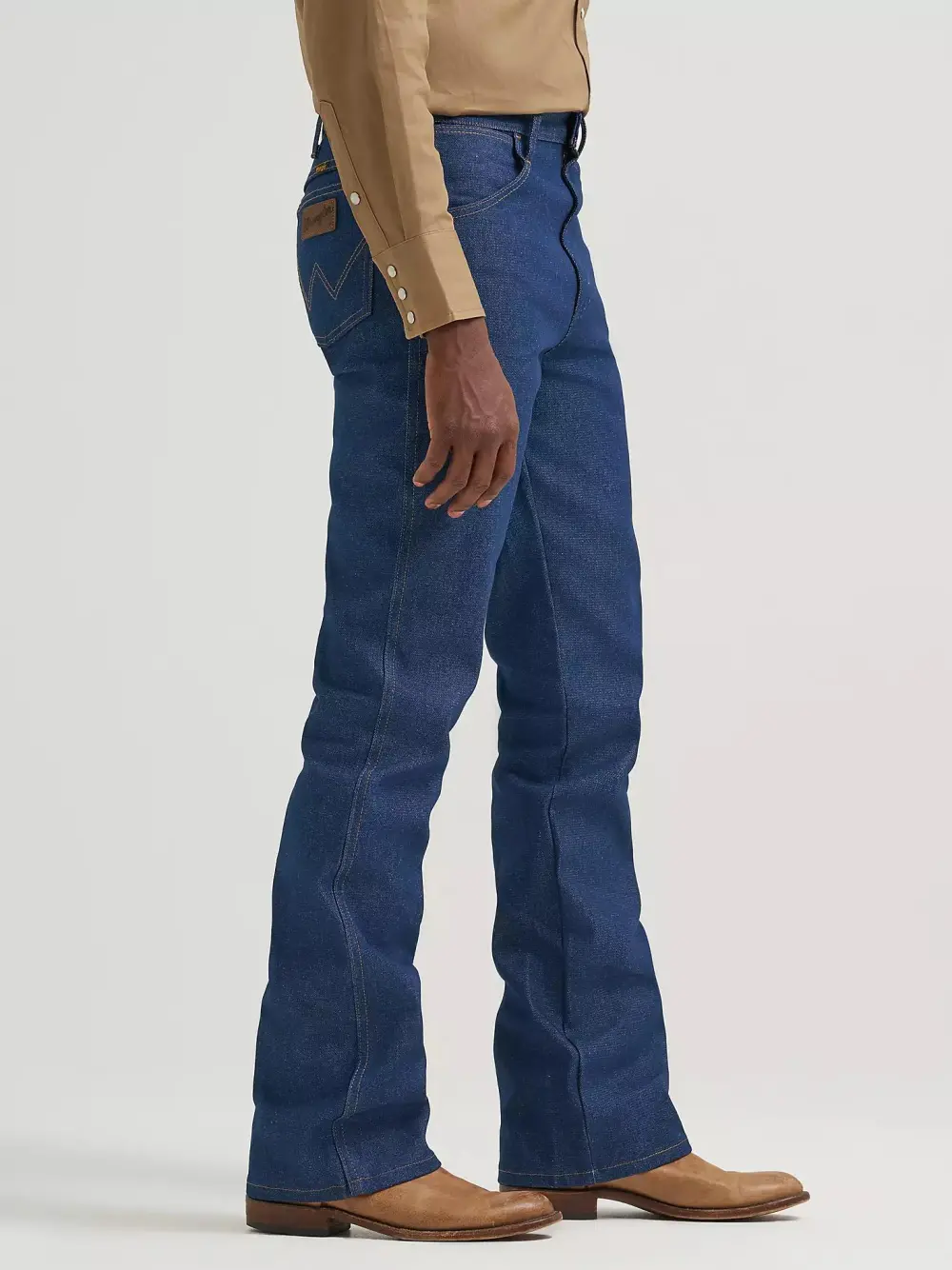 WRANGLER COWBOY CUT BOOT JEAN RIGID - REGULAR FIT IN NAVY