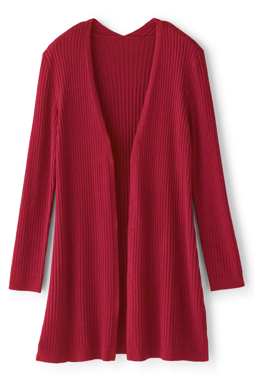 Soft Essential™ Ribbed Long Cardi
