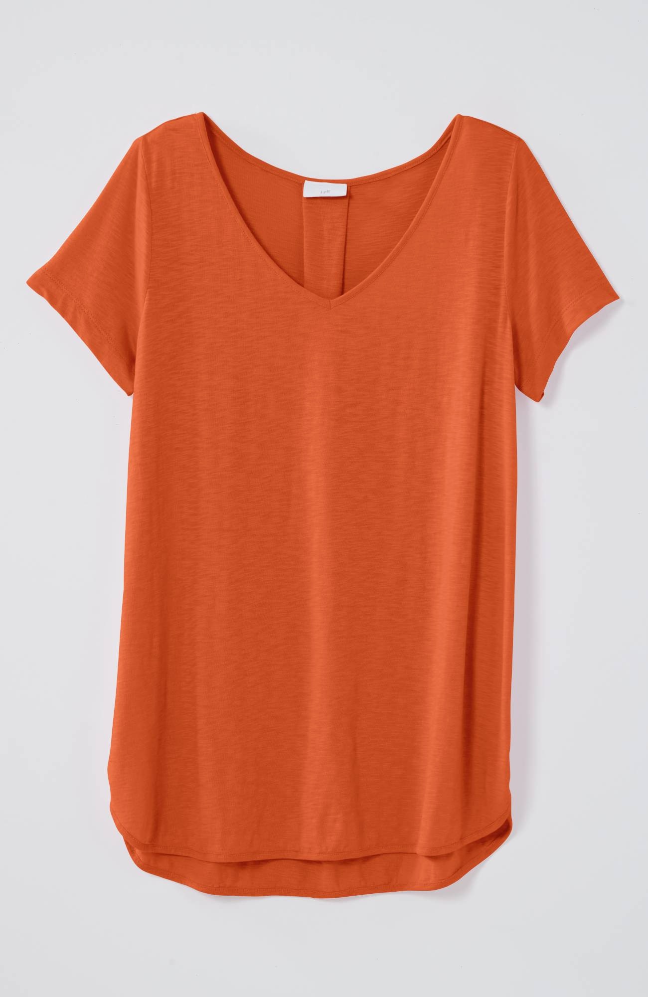 cotton and tencelâ¢ modal shirttail tunic