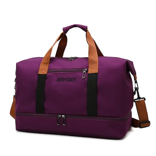 Dry And Wet Separation Large Capacity Travel Bag Casual Outdoor Luggage Bag Handbag