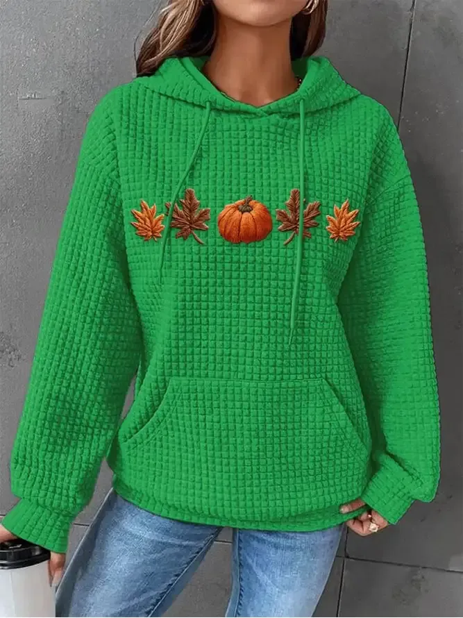 Women's Fall Thanksgiving Pumpkin Hoodie