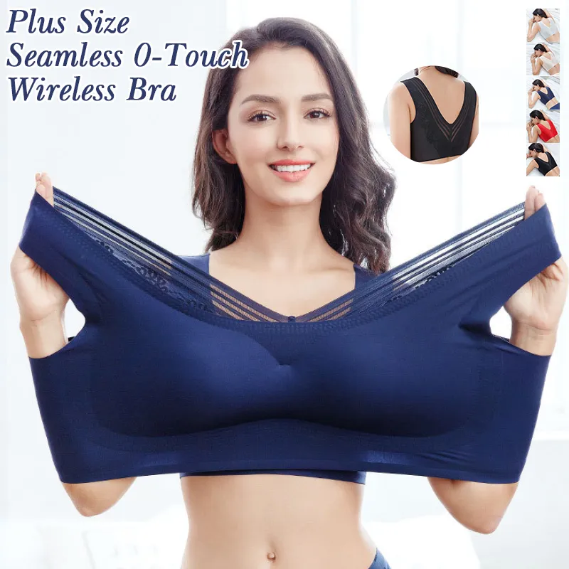 Plus Size Silk Vest Without Steel Ring Bra