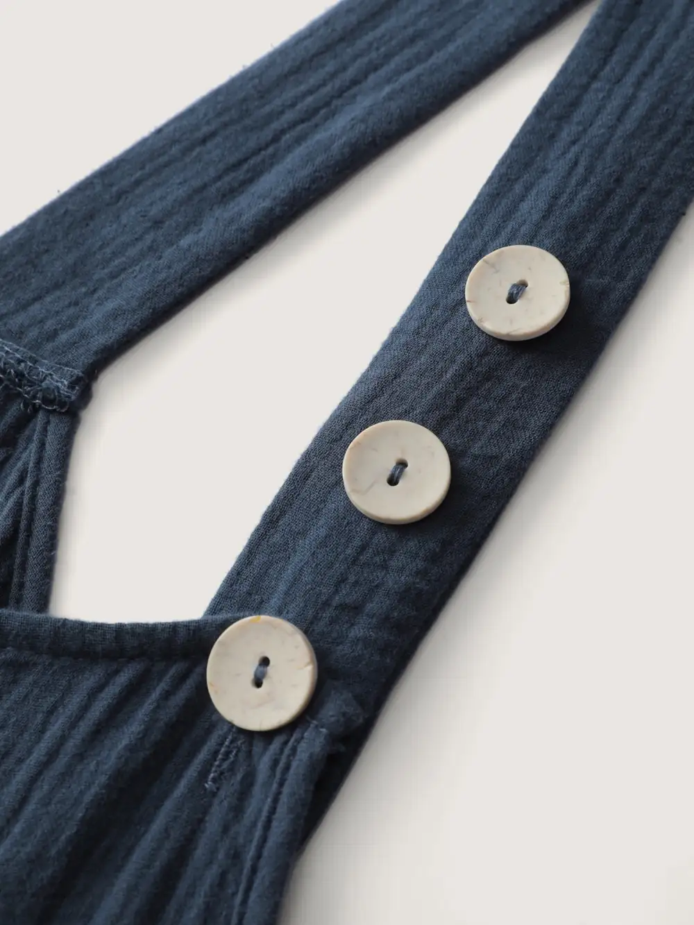 Pure Cotton Adjustable Easy Waist Jumpsuit