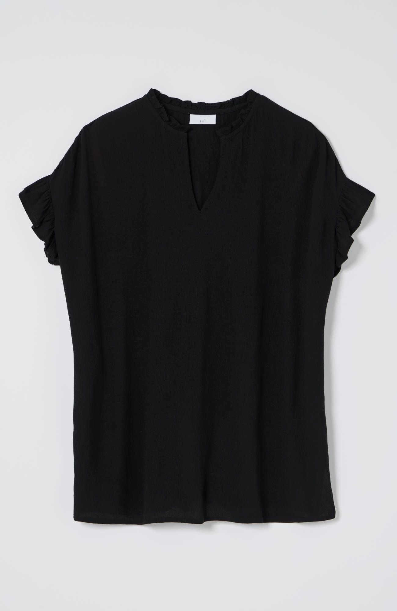 Relaxed Ruffle Top