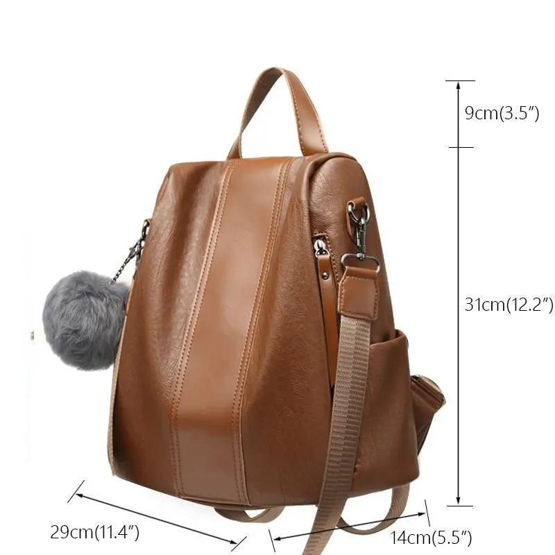 Anti-Theft De'sign Backpack