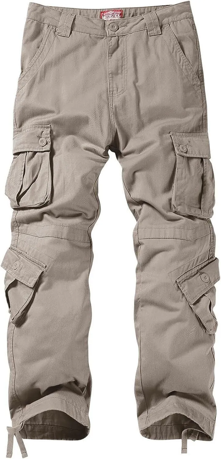 8 - Pack Match Men's Wild Cargo Pants