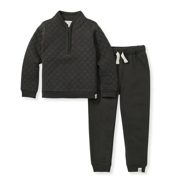 Holiday Quilted Organic Cotton Set