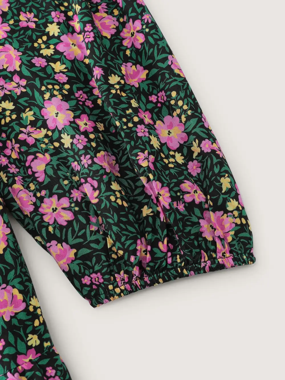 Floral Print Ruffled Tiered Maxi Dress