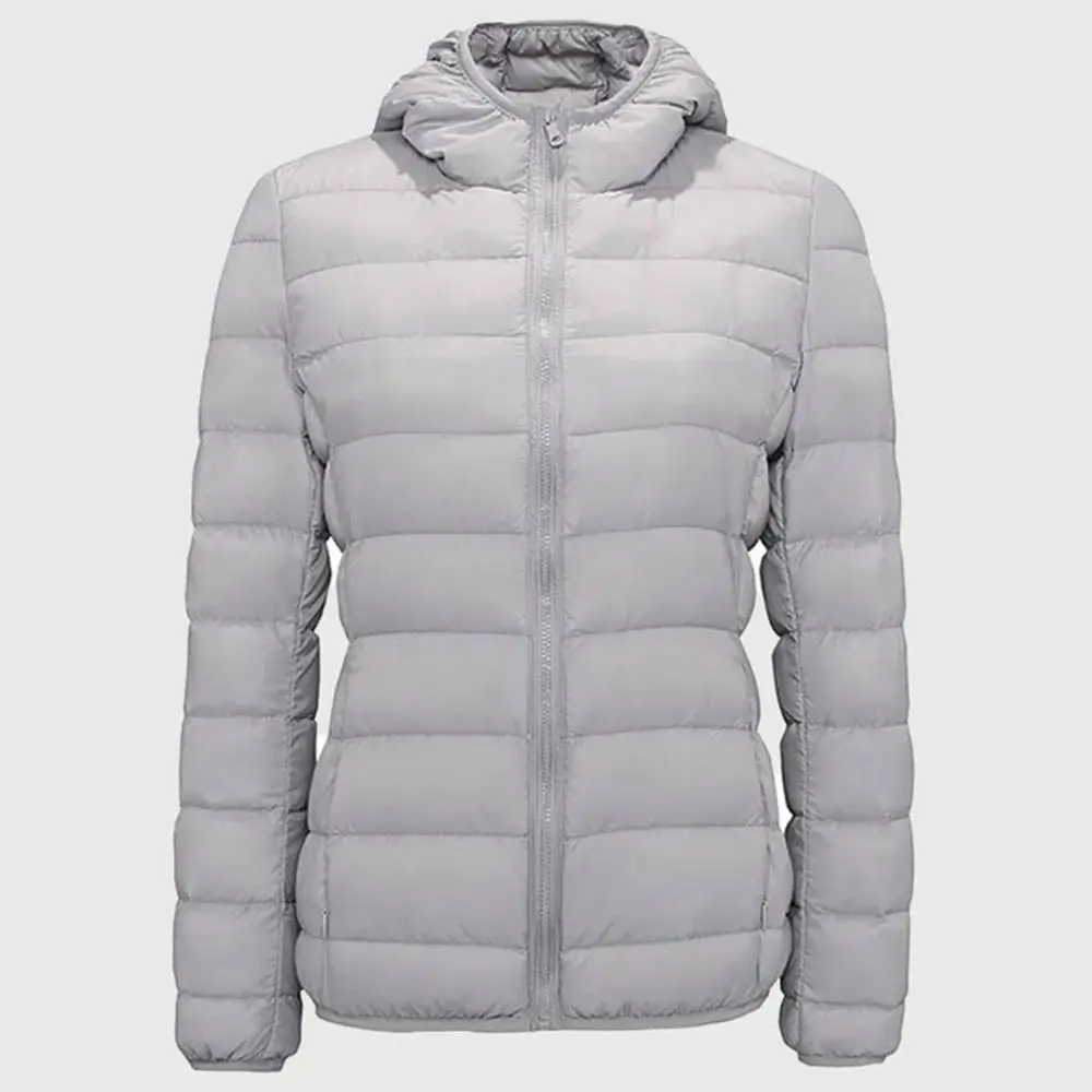 Oversized Down Packable Down Hooded Jacket