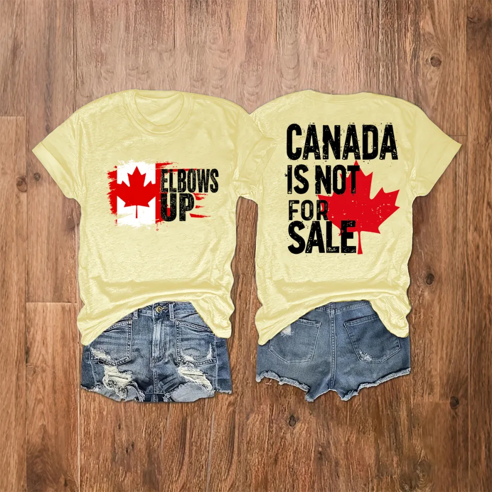 Women's Canada Is Not For Sale T-Shirt