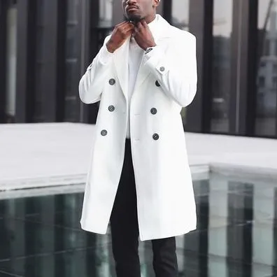 Simple And Fashionable Solid Color Coat