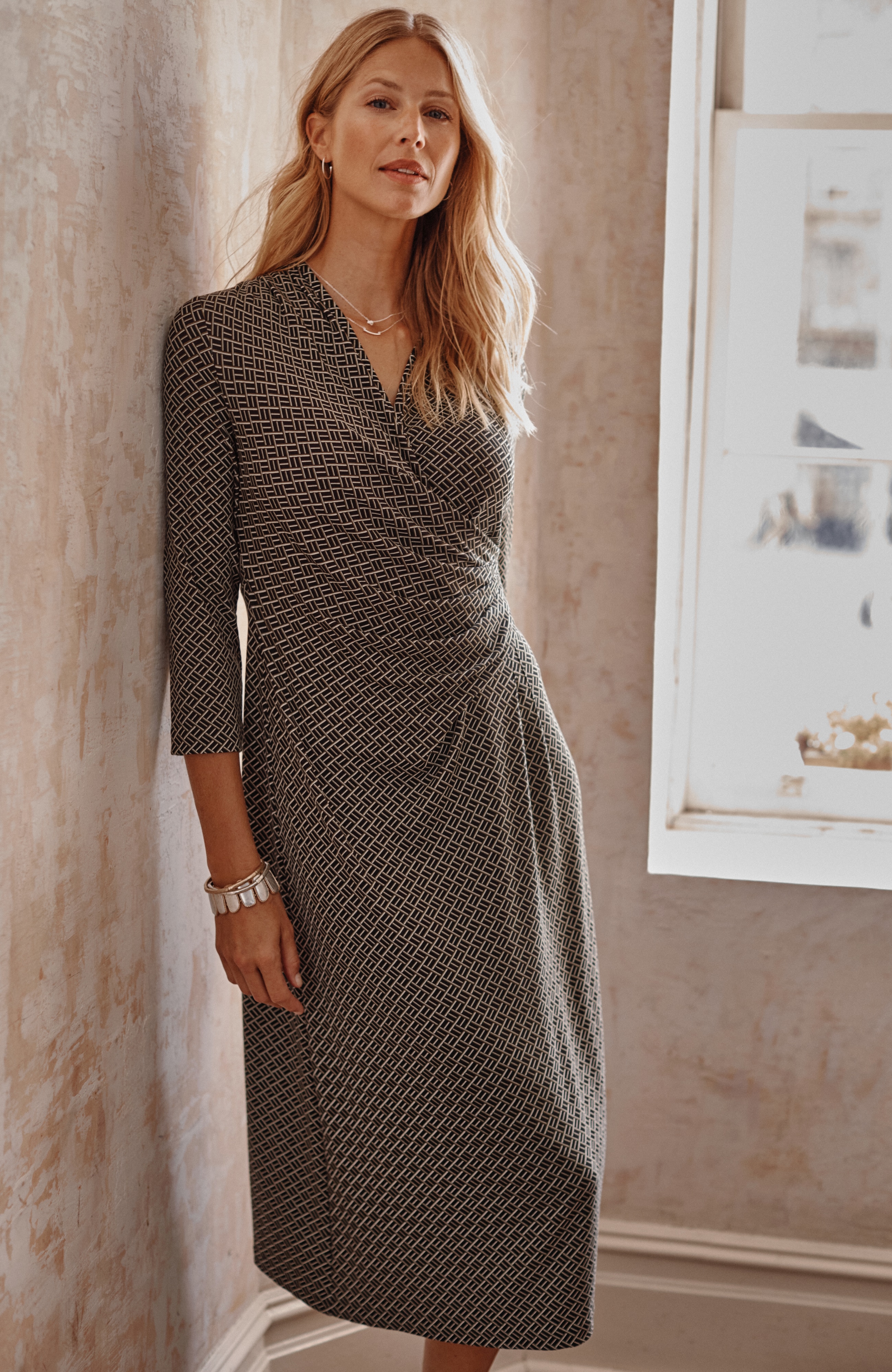 Wearever Side-Pleated Dress