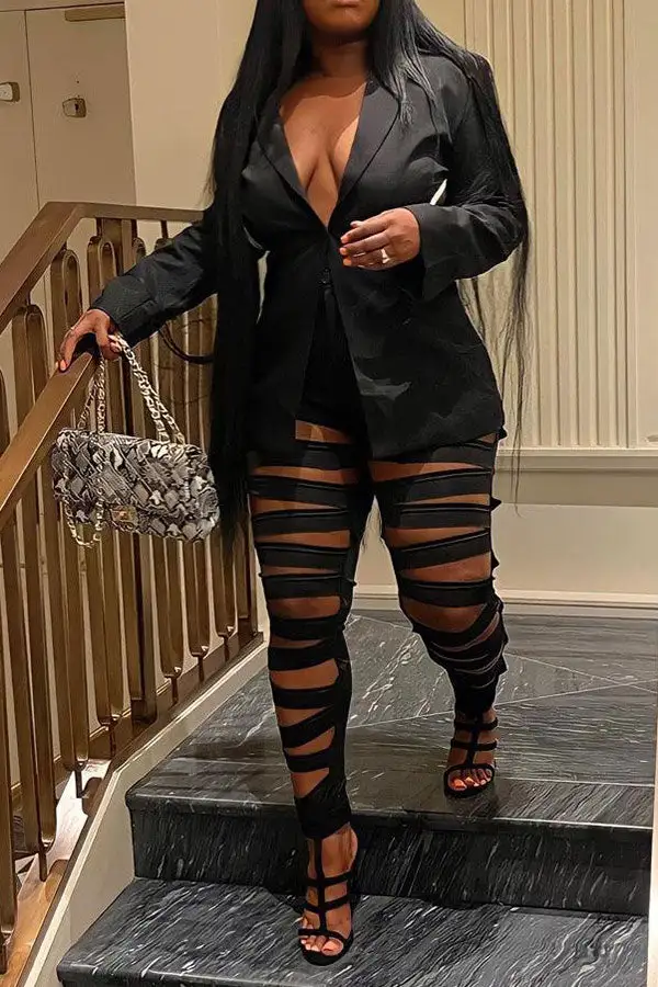 Burn-Out Pant Set