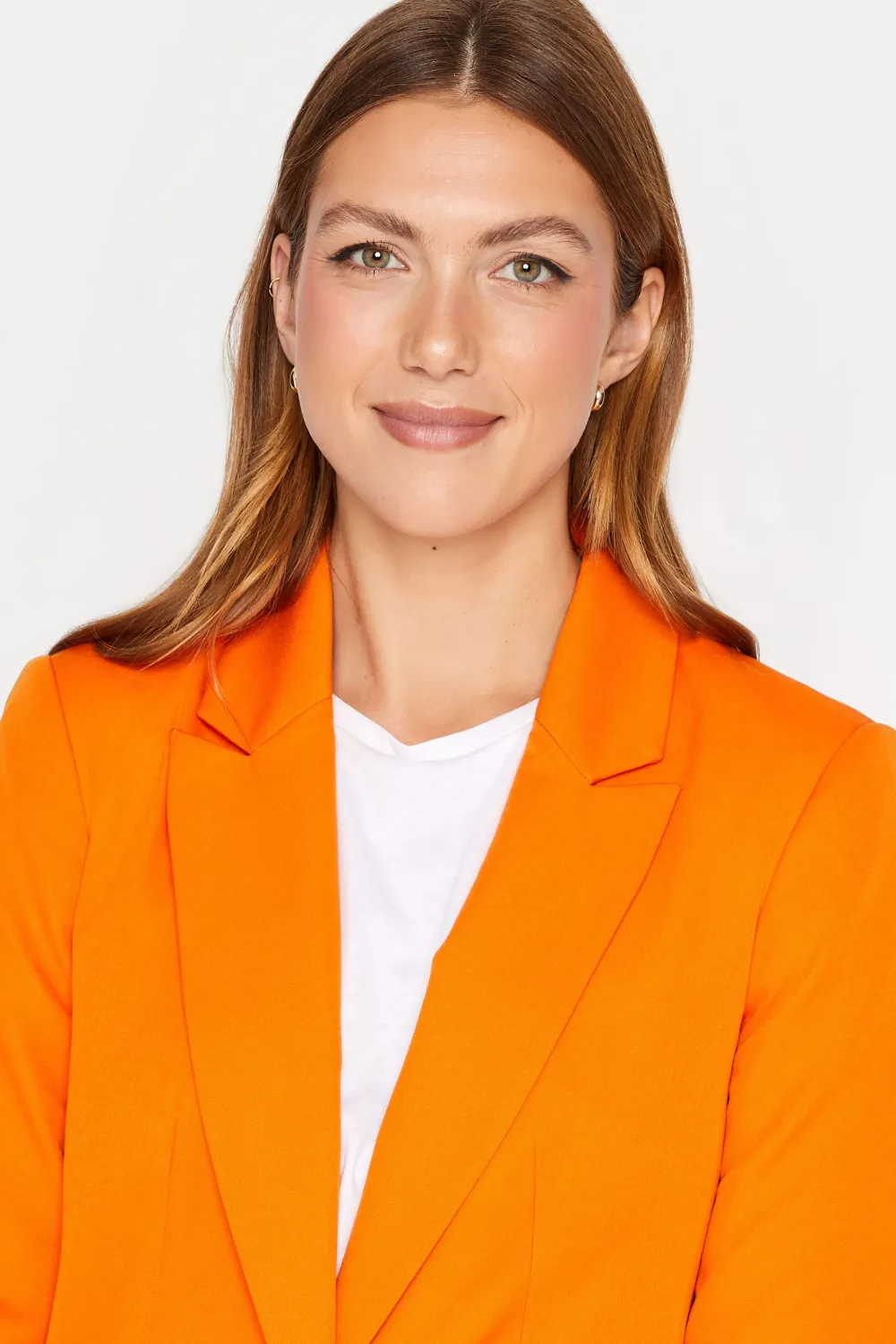 LTS Tall Orange Tailored Blazer