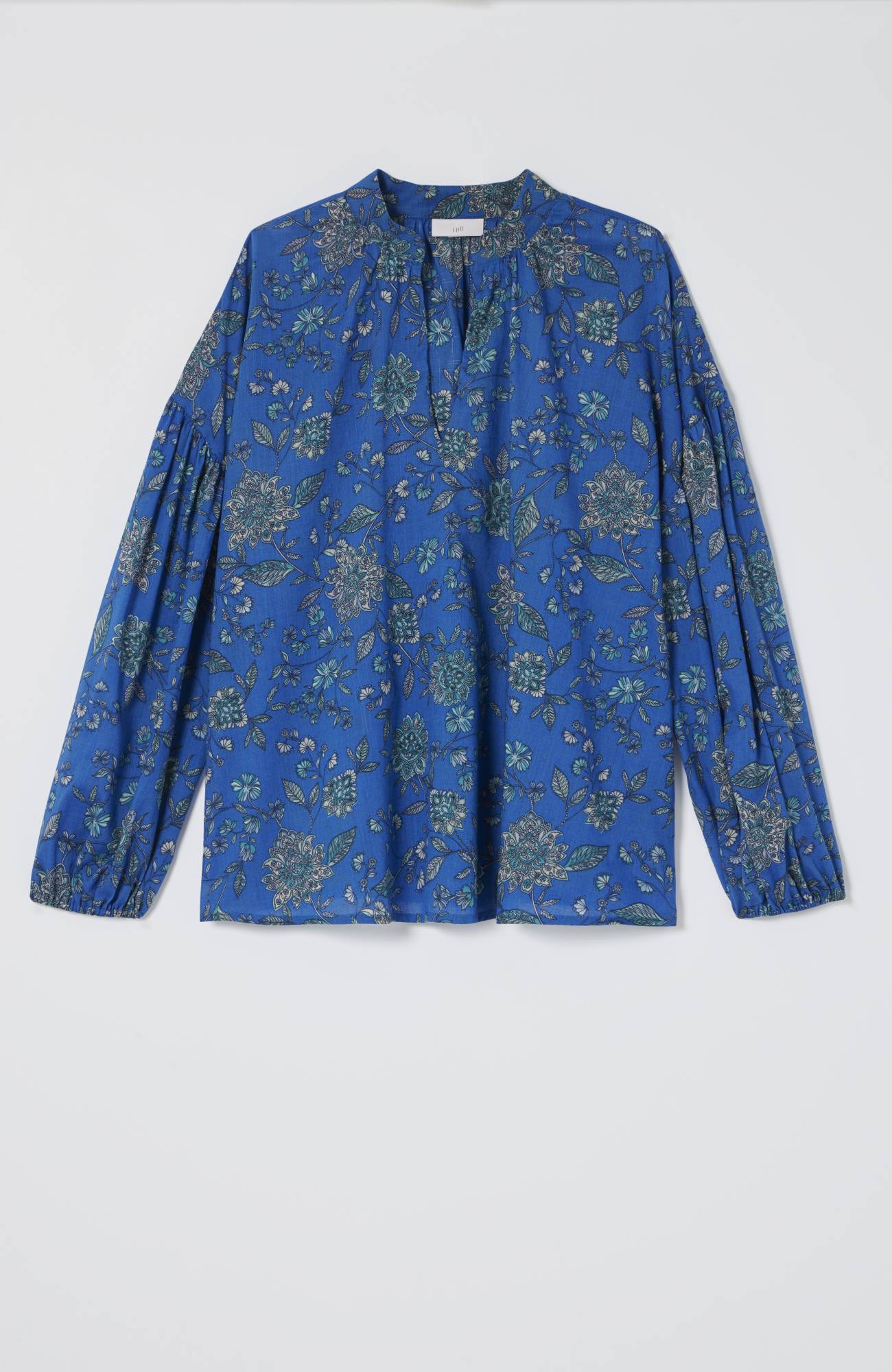 Oversized Split-Neck Top
