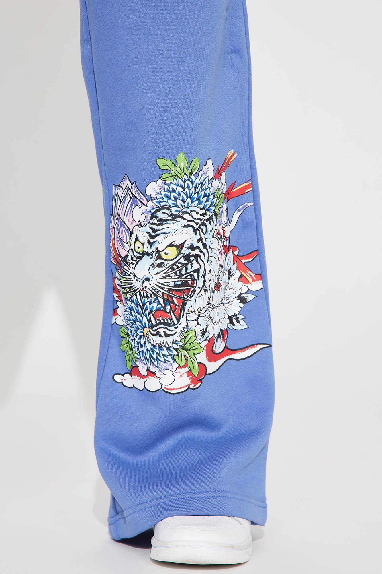 Ed Hardy Lotus Love Pant - Blue