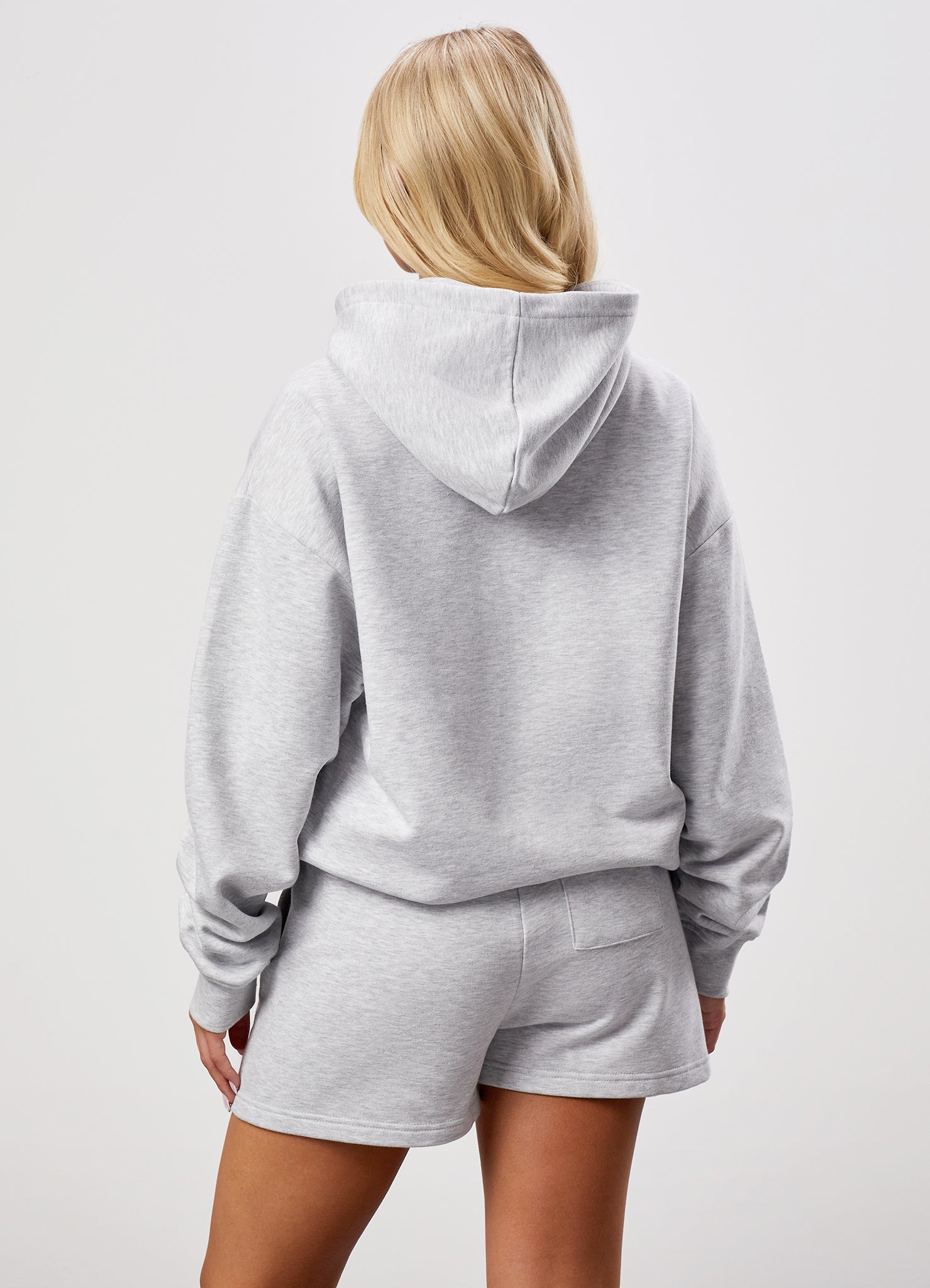 GKW Relaxed Fit Hood - Snow Marl