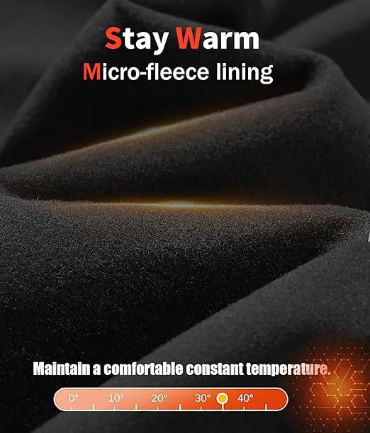 Men’s Zipper Mock Neck Sweatshirt – Casual Thermal Top