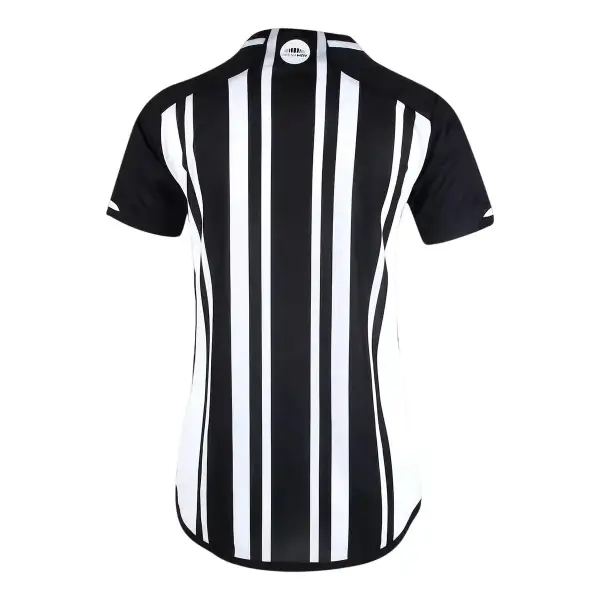 Camisa Atlético Mineiro Home 23/24 Feminina - Preta e Branca