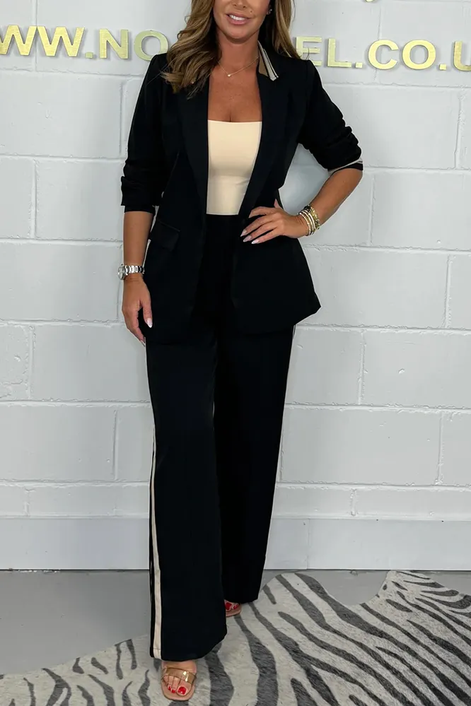 Side Stripe Trouser & Blazer Suit