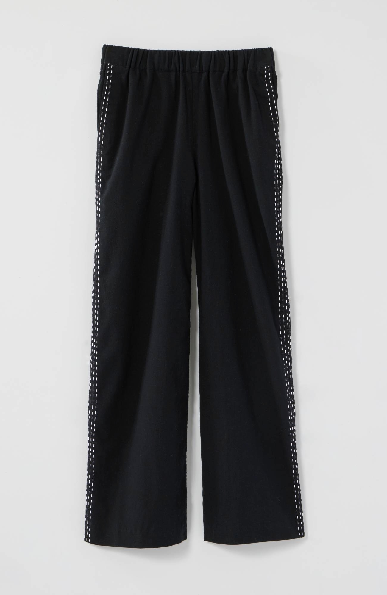 pure jill relaxed cropped pants