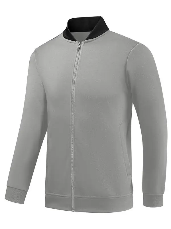 Men’s 2-Piece Sportswear Set – Zip Jacket & Drawstring Pants