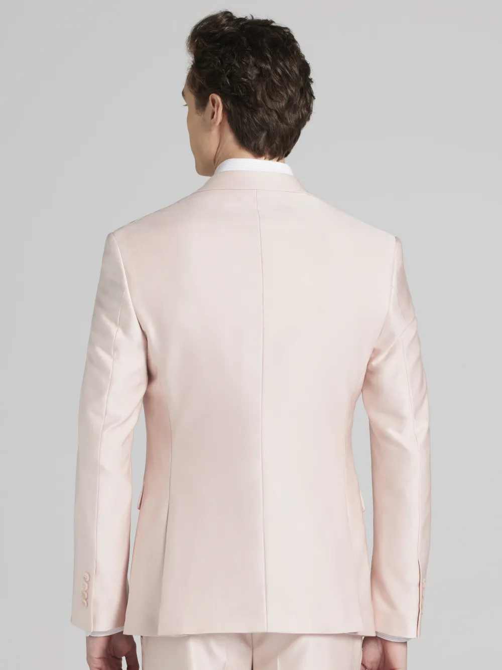 Egara Skinny Fit Shiny Suit Jacket