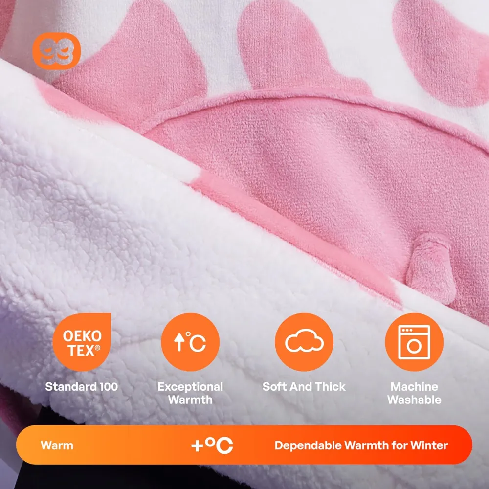 Panda Wearable Blanket Hoodie