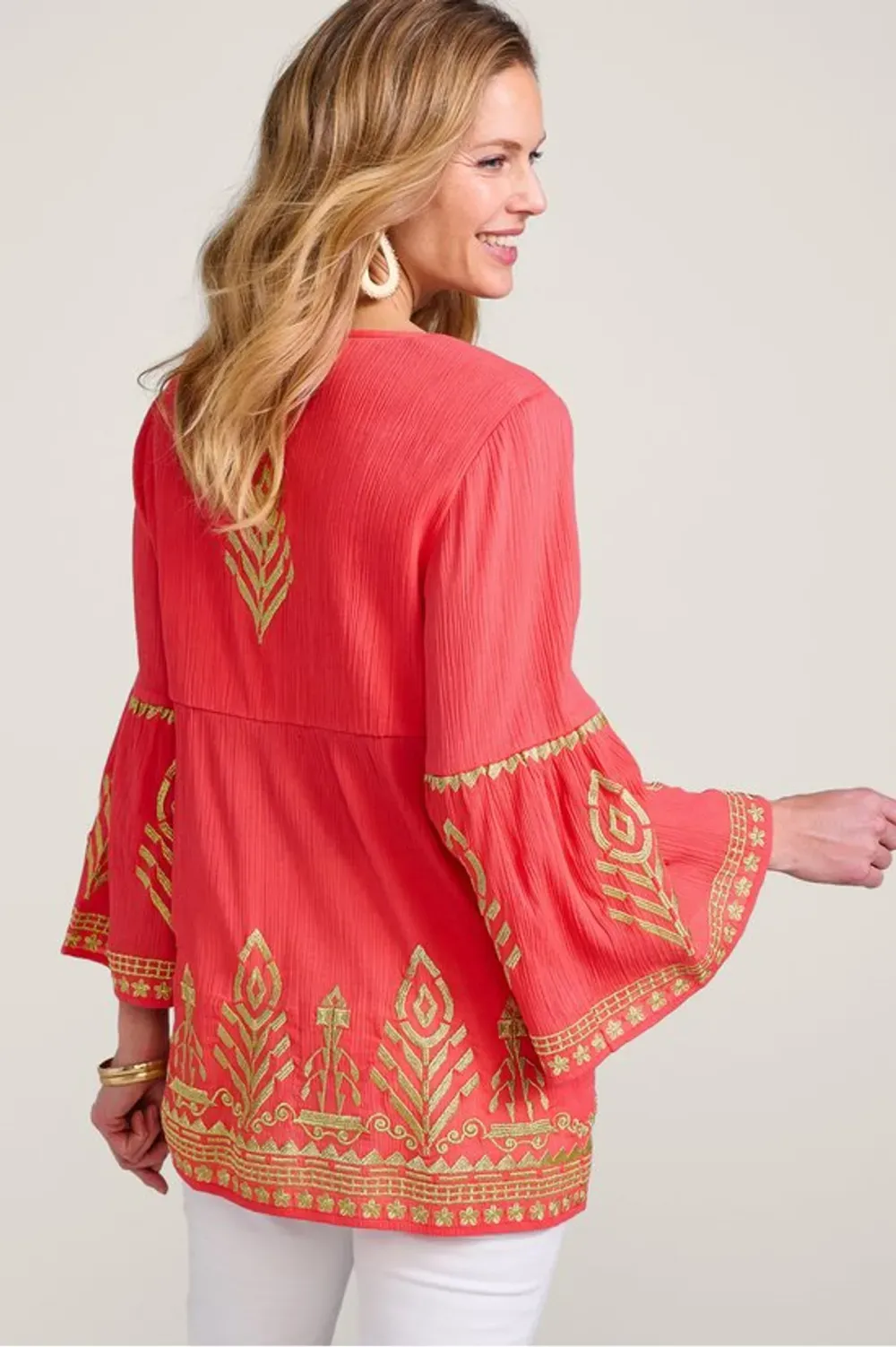 Zaneta Gauze Tunic
