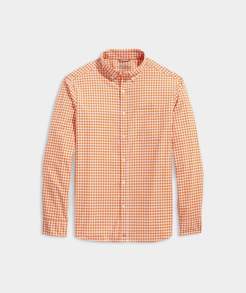 On-The-Go brrr° Gingham Shirt