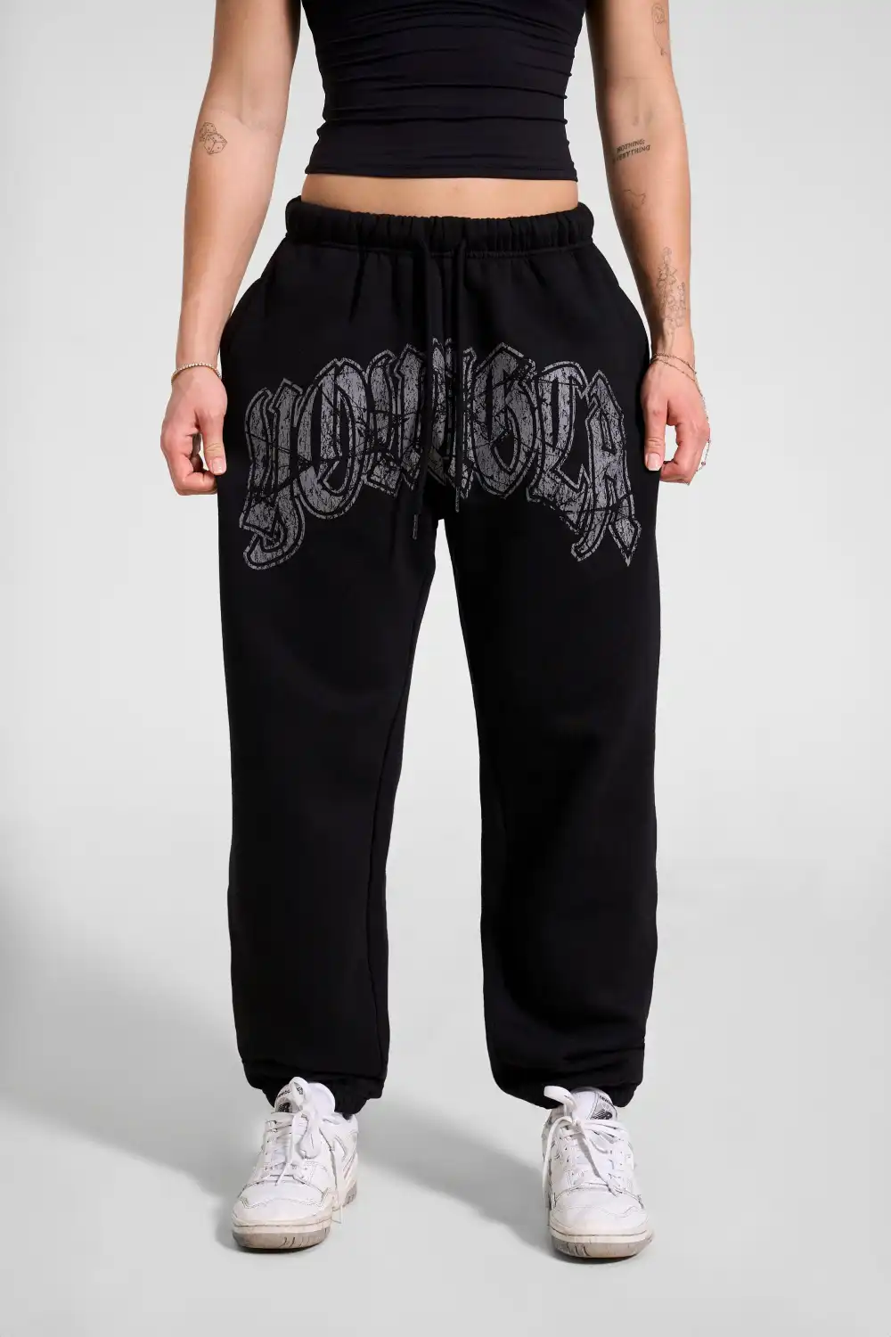 W257 My eyes are up here Jogger