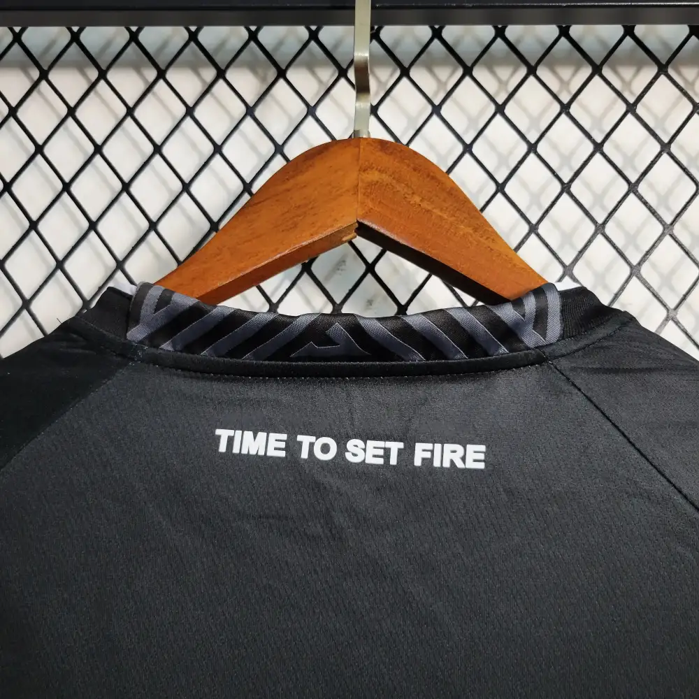 Camisa Botafogo Home 22/23 - Preta e Branca