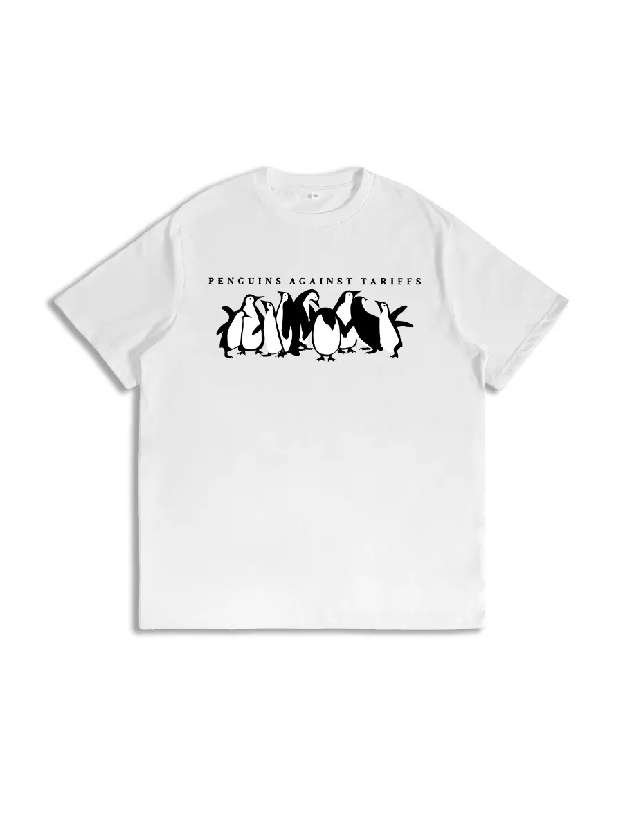Penguins Against Tariffs T-Shirts