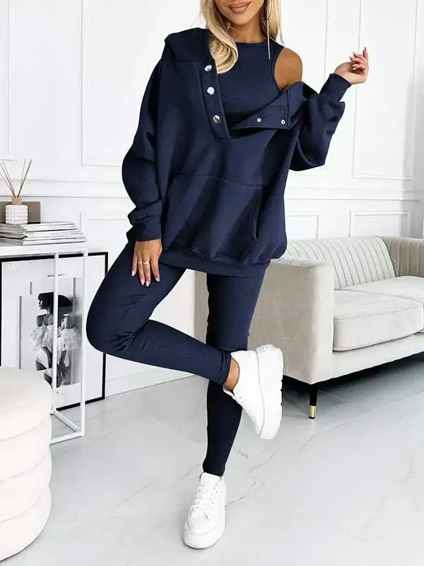 Women Casual and Comfortable Sweatshirt Suit
