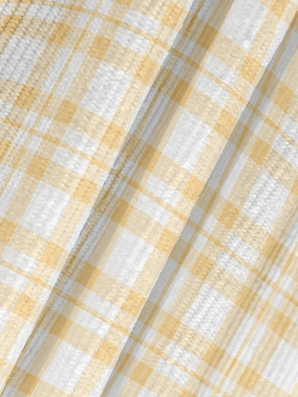 Men's Corduroy Geometric Retro Print Shirt Jacket