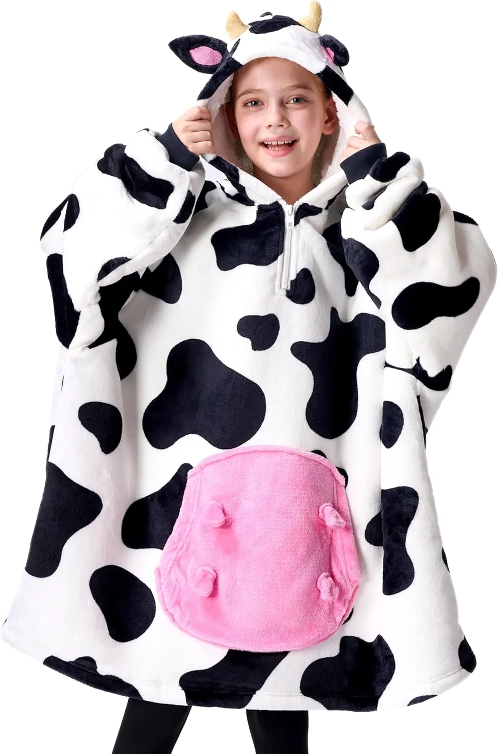 Panda Wearable Blanket Hoodie